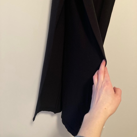 Floor length black high waisted skirt - Picture 2 of 3